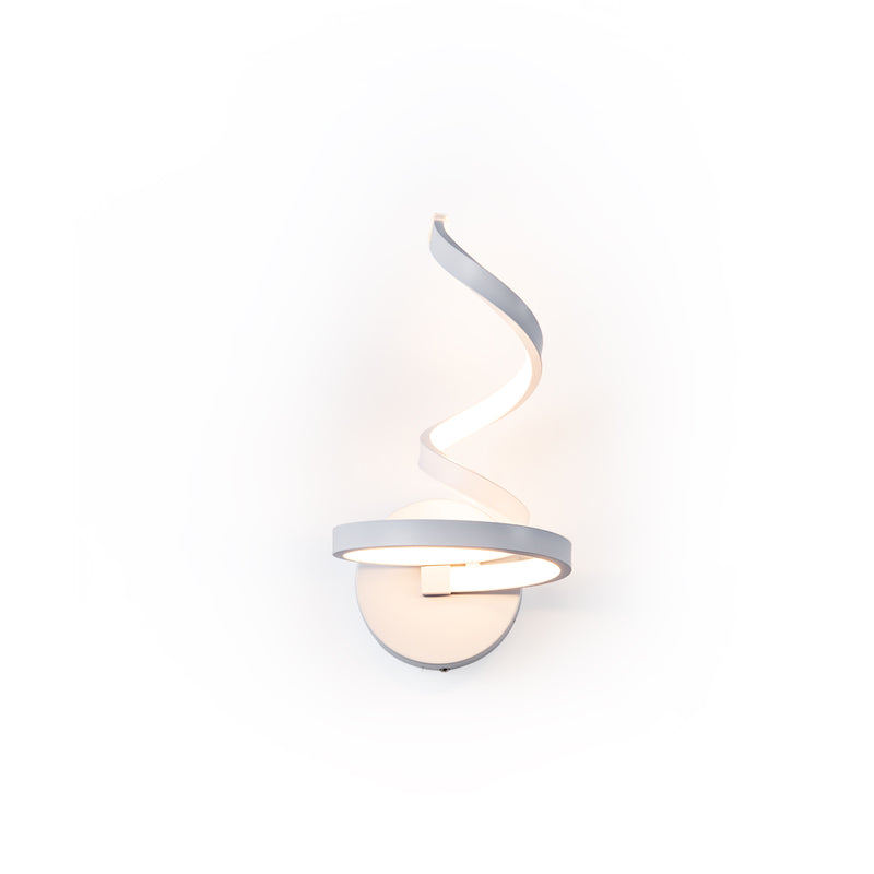 LED Wall Sconce CHYING Modern Spiral Warm White 3000K Sconces Lighting 15W Contemporary Indoor Wall Lamp