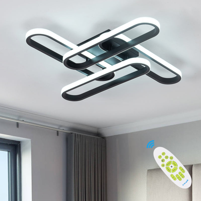 Modern LED Ceiling Light Dimmable Flush Mount Ceiling Light